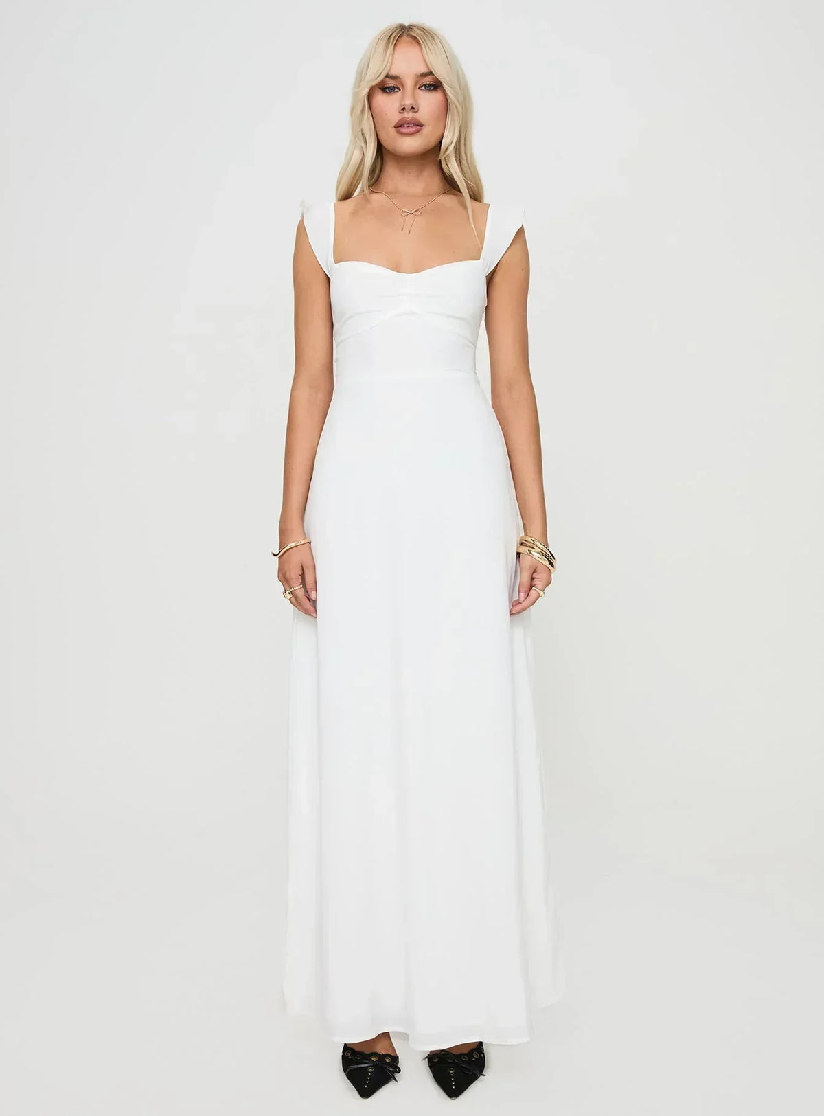 Landon Maxi Dress White