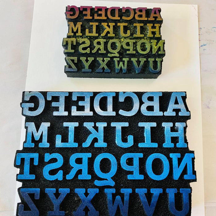 Balzer Designs | Alphabet Block | Foam Stamp