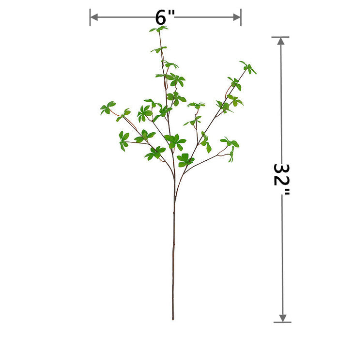 Bulk Artificial Greenery Stems Bulk Twig Green Branches Wholesale
