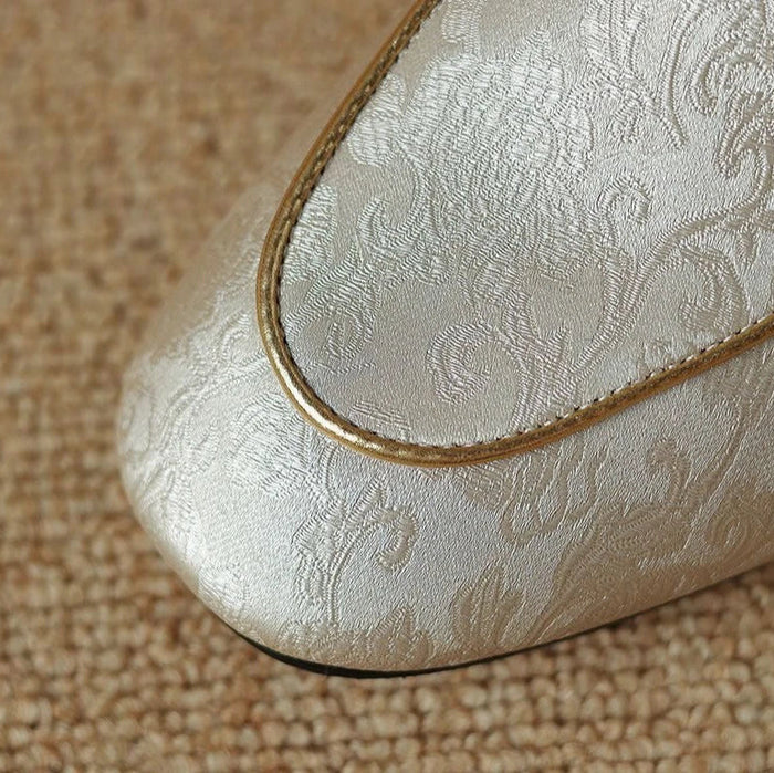 Eliza Satin Mules