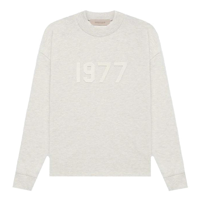 Fear of God Essentials 1977 L/S T-shirt Light Oatmeal - Supra Sneakers