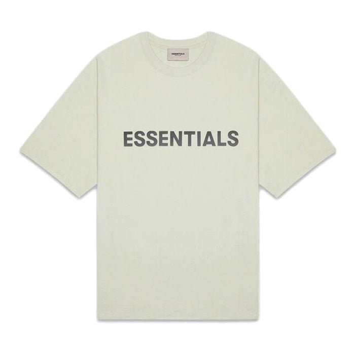 Fear of God Essentials Boxy Tee Appliqué Logo Sage - Supra Sneakers