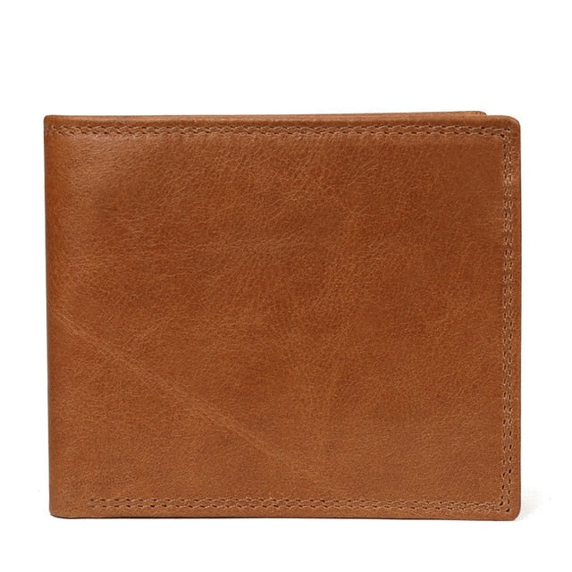 GENODERN Cow Leather Men Wallets - foxberryparkproducts