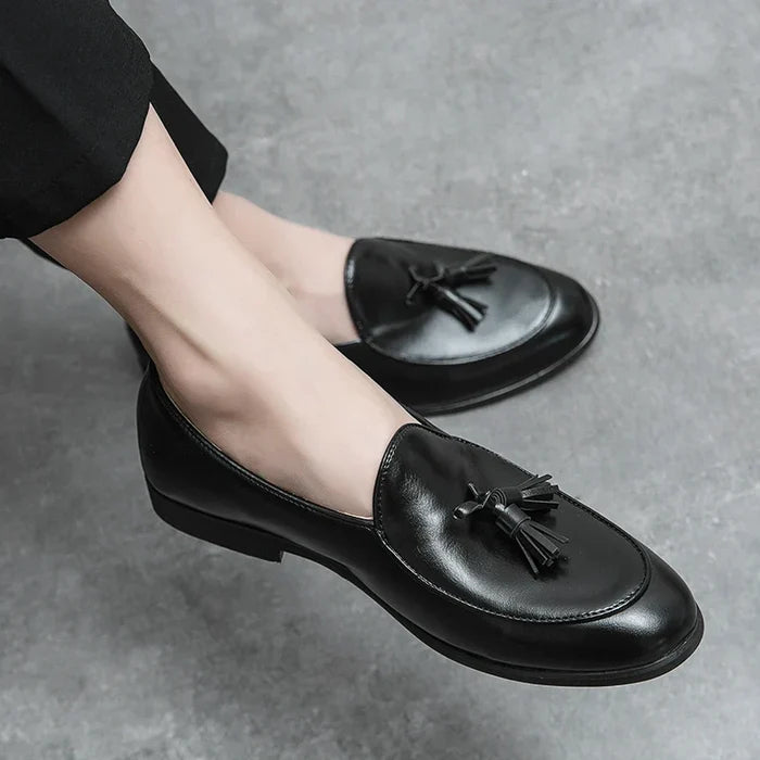 George Leather Loafers