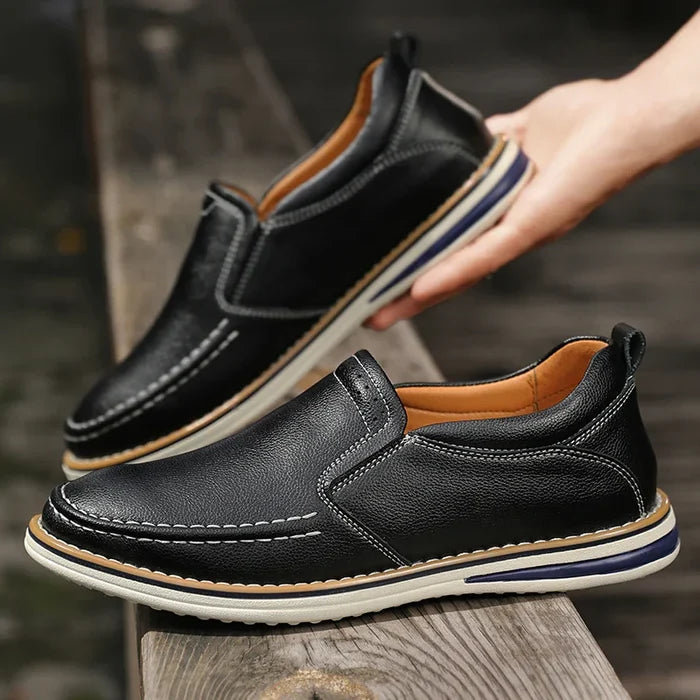 Giles Leather Loafers