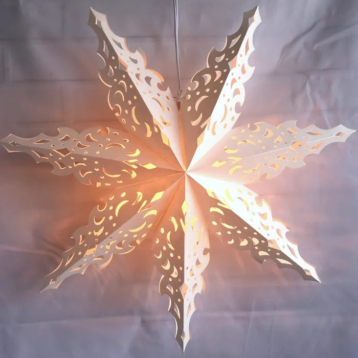 Ice Crystal Snowflake Lantern
