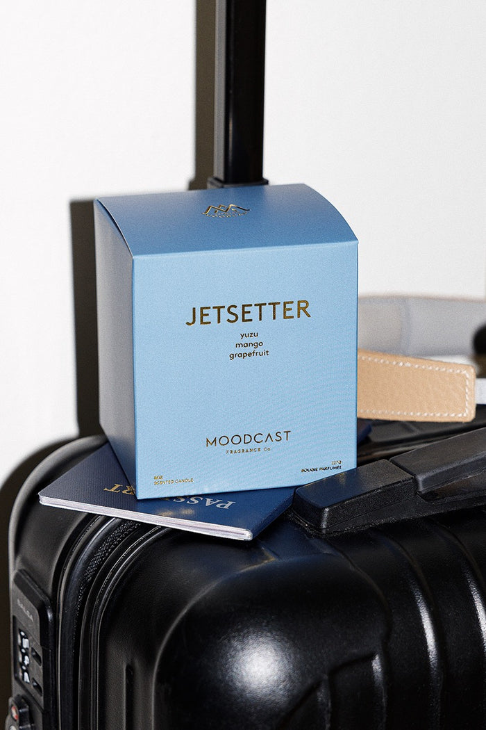 Jetsetter Glass Candle