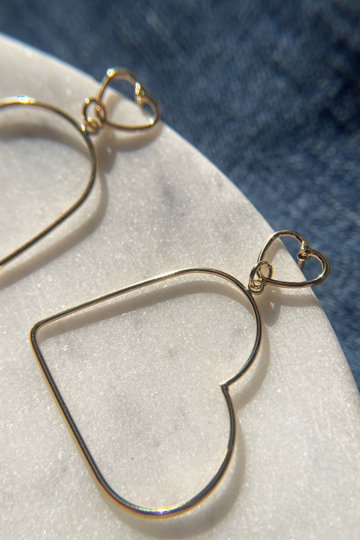 Lovely Heart Earrings