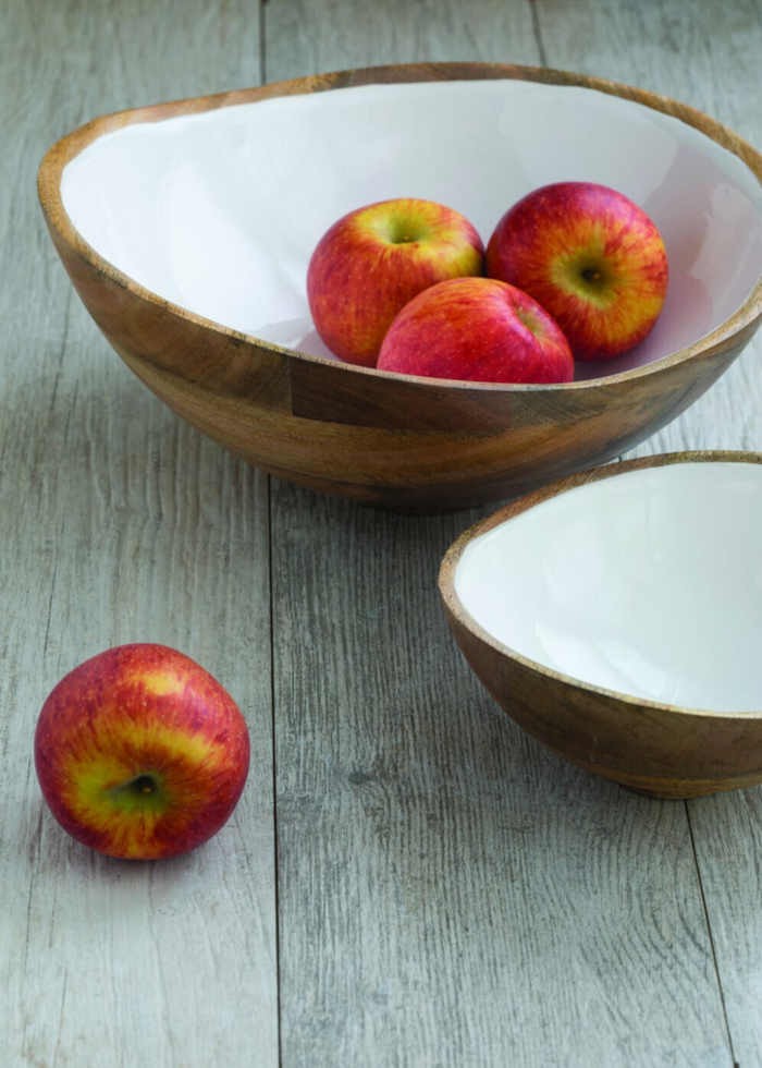 Medium Mango Wood Salad Bowl