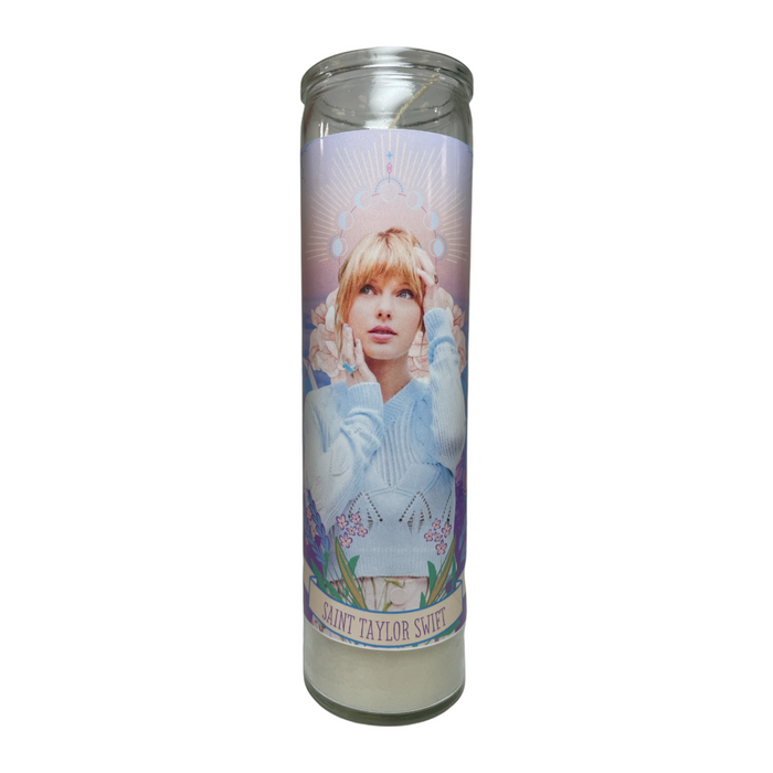 'Saint Taylor Swift' Luminary Candle