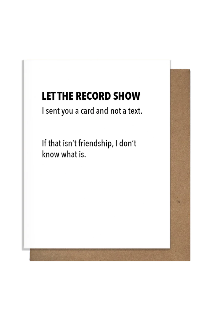 Sent Card
