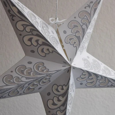 Silver Wave Star Lantern