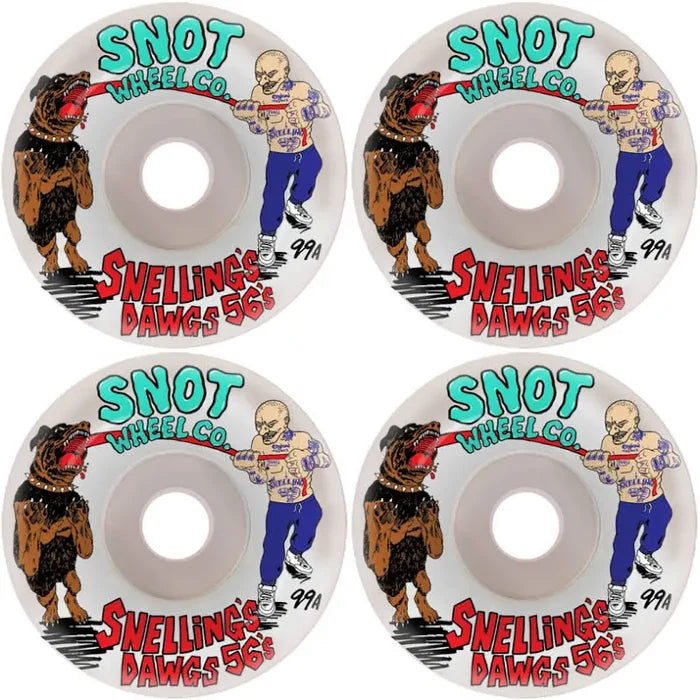 Snot Snelling’s Dawgs 56mm Wide 99A Wheels