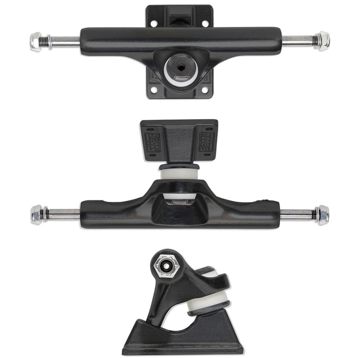 ST1 Inverted Hollow Ultra Low Matte Black Trucks