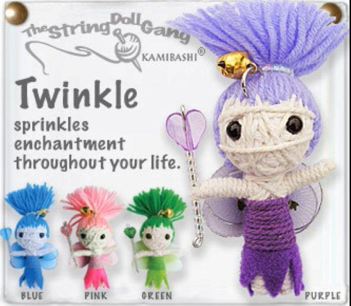 Twinkle the Fairy String Doll Keychain