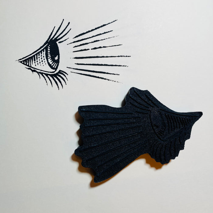 100 Proof Press | Side Eye | Foam Stamp