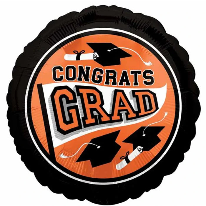 18" Congrats Grad Foil Balloon - *Multiple Colors