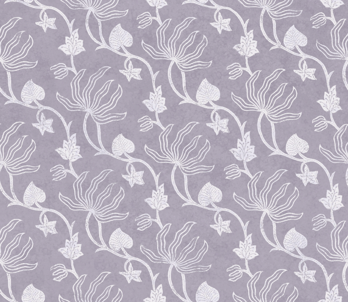 18" Orchid Vine Pillow in Happy Hour