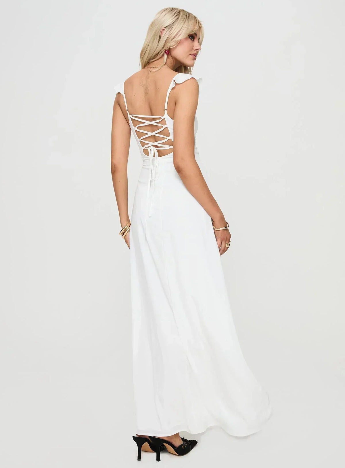 Landon Maxi Dress White