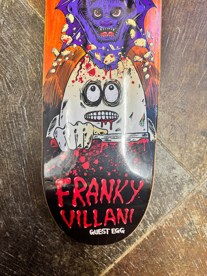 Franky Villani Guest Egg Symmetrical Deck - 9.5