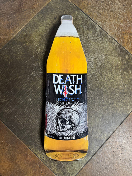 40 Ounces of Deathwish Deck - 9.0 Shaped