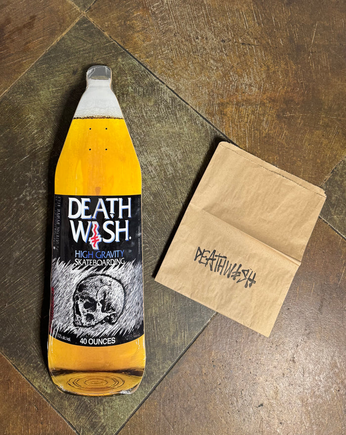 40 Ounces of Deathwish Deck - 9.0 Shaped