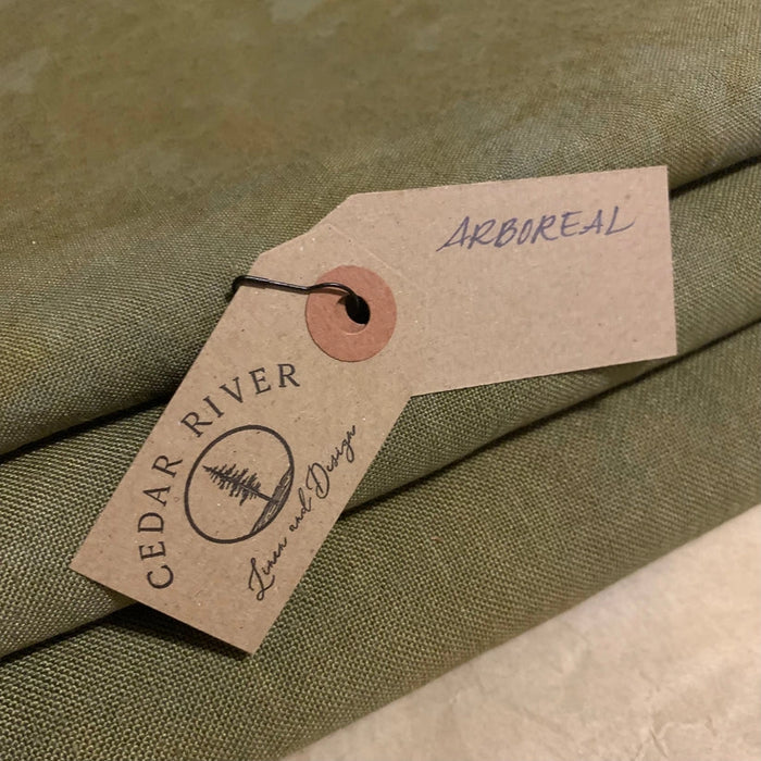 46 Count Arboreal Hand Dyed Linen by Cedar River