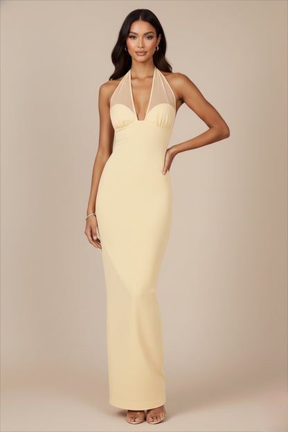Sable Gown - Pale Yellow