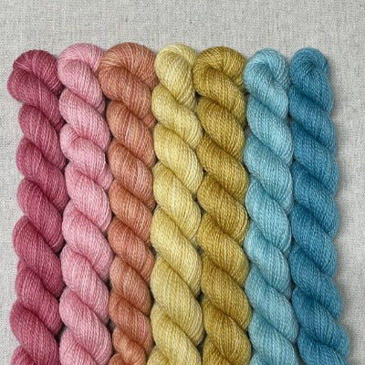 7/1 Tourmaline - Mini Skein Kits