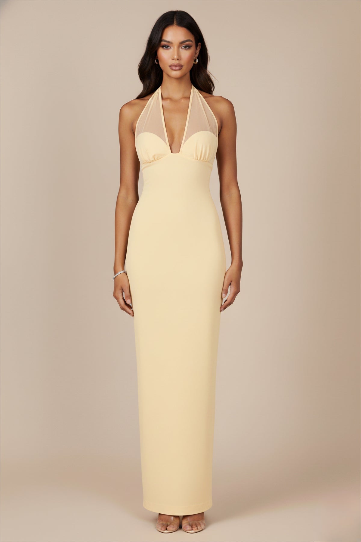 Sable Gown - Pale Yellow