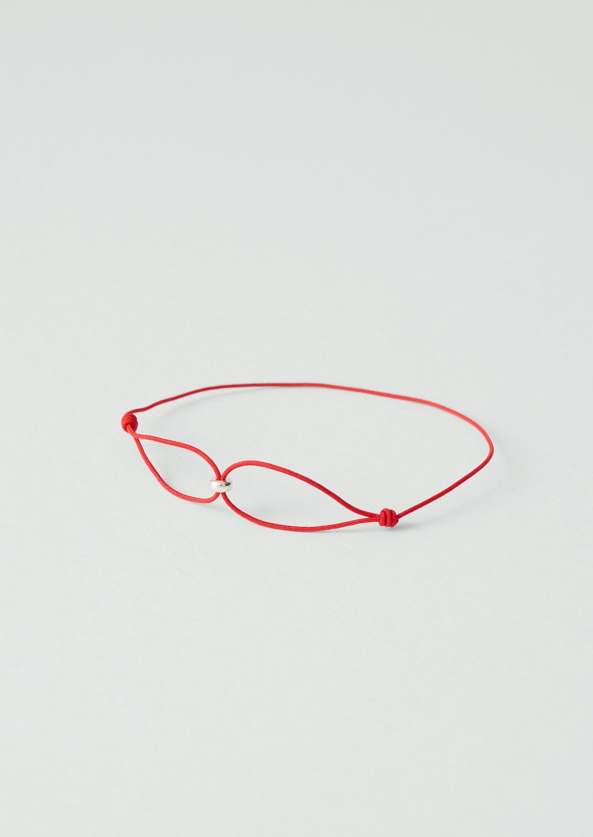 Helena Rohner Silver Bead Bracelet | Tomato/Silver