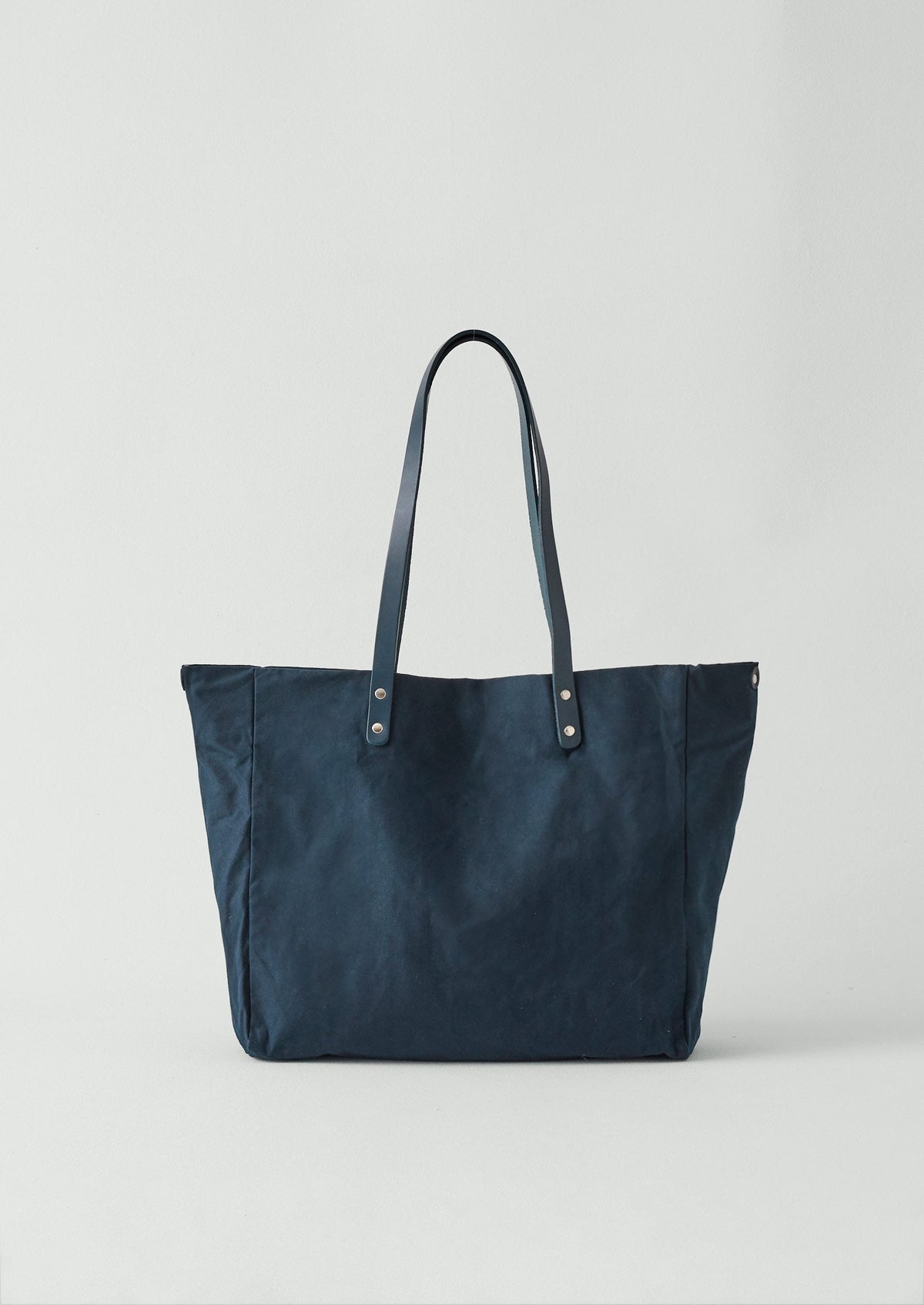 Kate Sheridan Waxed Canvas Tote | Midnight