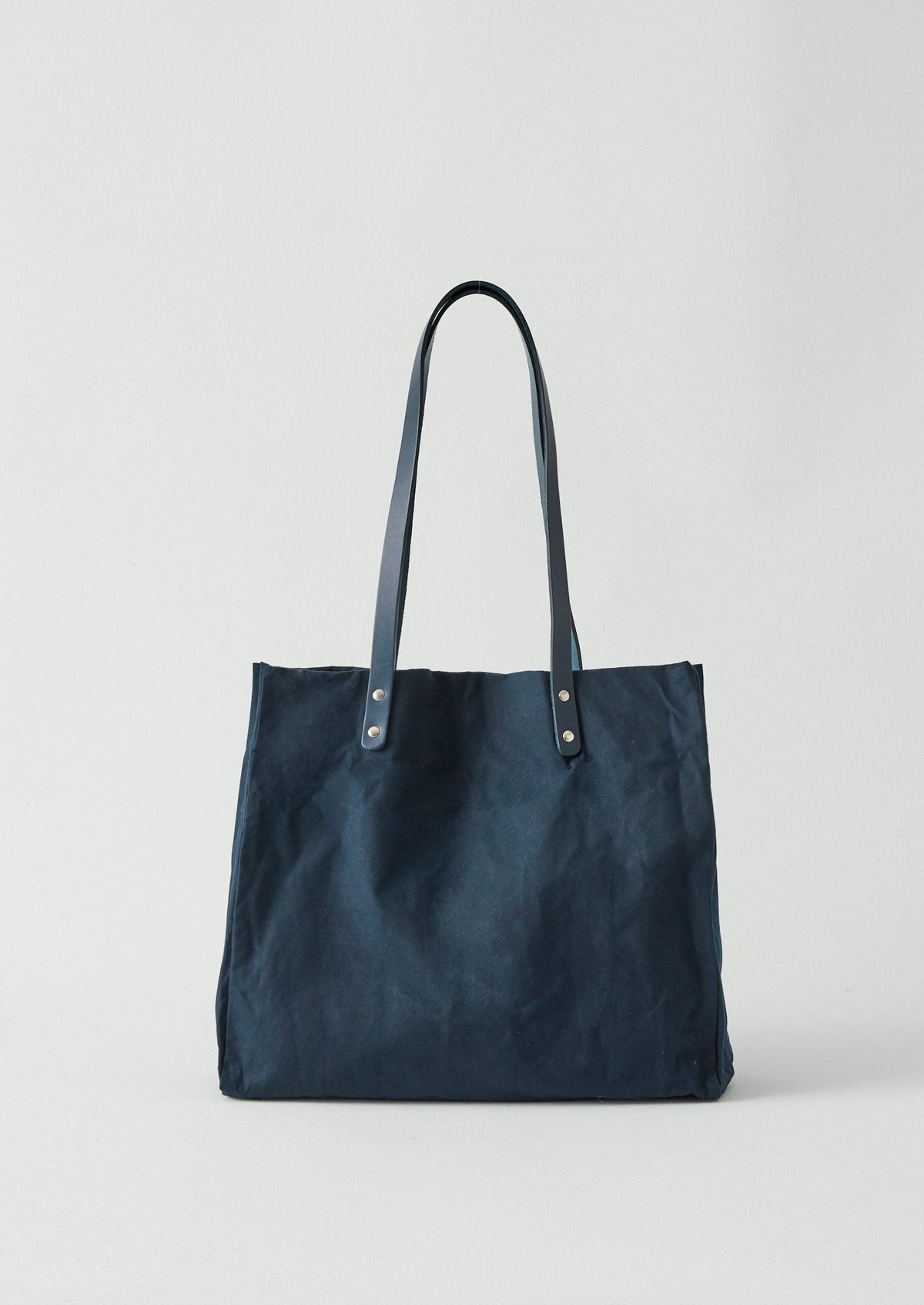 Kate Sheridan Waxed Canvas Tote | Midnight