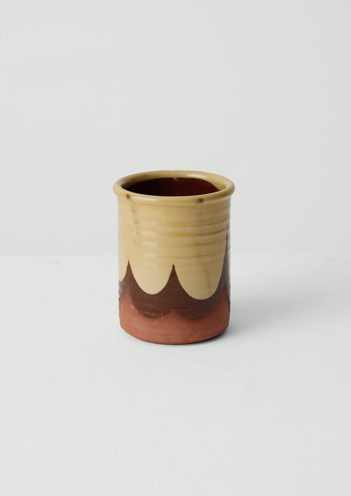 Rob Towler Utensil Holder | Cream/Terracotta