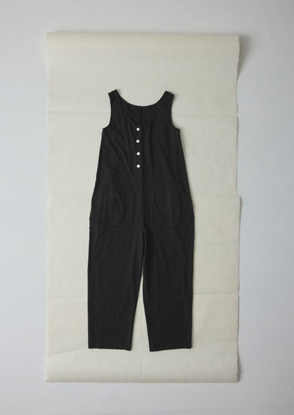 Lydia Jersey Jumpsuit | Washed Black
