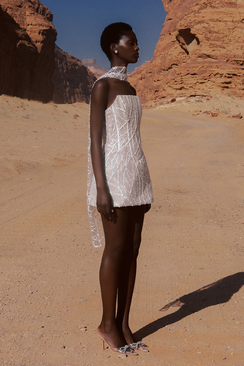 Leora Dress - White