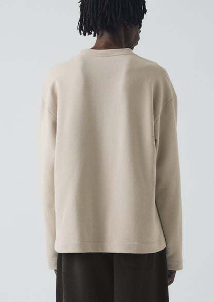 Loopback Jersey Sweatshirt | Oat Grey