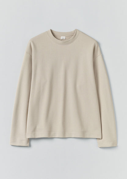 Loopback Jersey Sweatshirt | Oat Grey