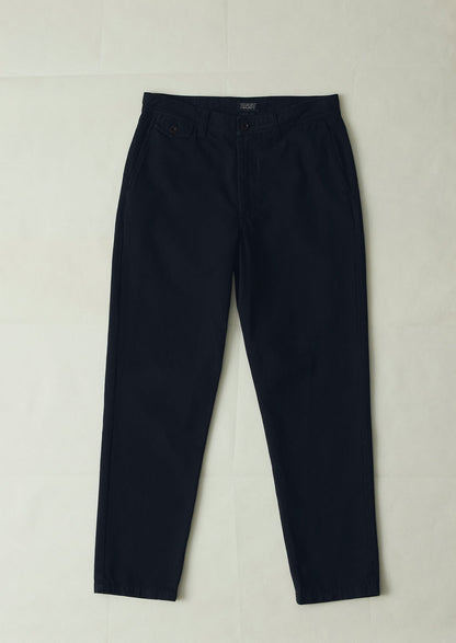 Norv Garment Dyed Tapered Trousers | Charcoal
