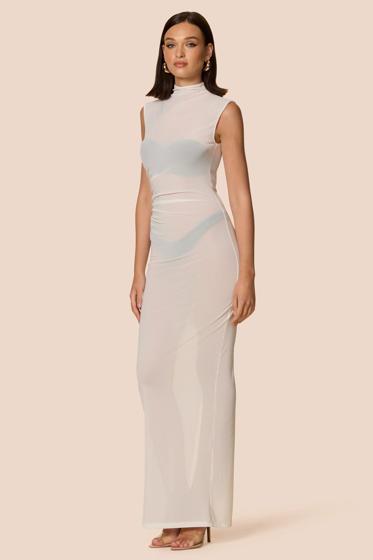 Nookie Saint Maxi Dress - White