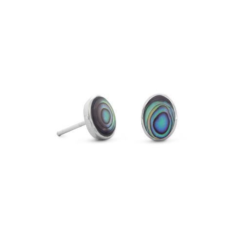 Abalone Stud Earrings