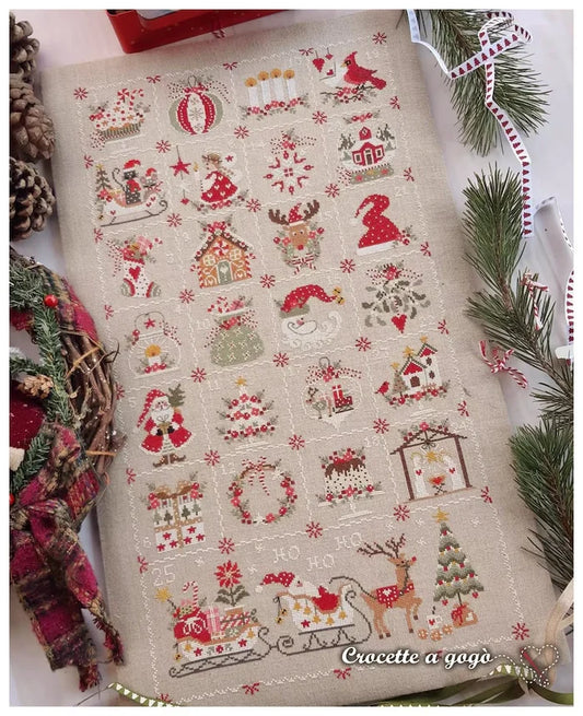 ADVENT CALENDAR 2020 Cross Stitch Pattern by Crocette A Gogo