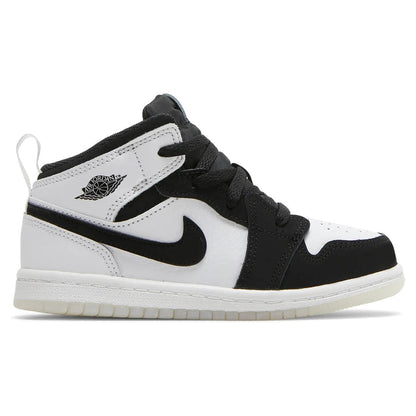 Air Jordan 1 Mid Diamond Shorts (Toddler) sneakers — style DN4322-100 — photo 1 of 5