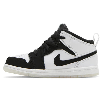 Air Jordan 1 Mid Diamond Shorts (Toddler) sneakers — style DN4322-100 — photo 3 of 5