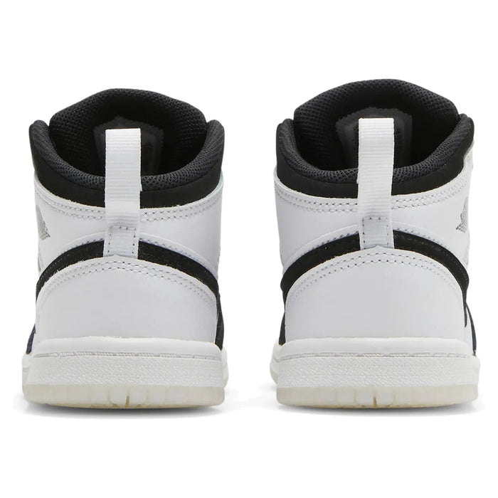 Air Jordan 1 Mid Diamond Shorts (Toddler) sneakers — style DN4322-100 — photo 4 of 5