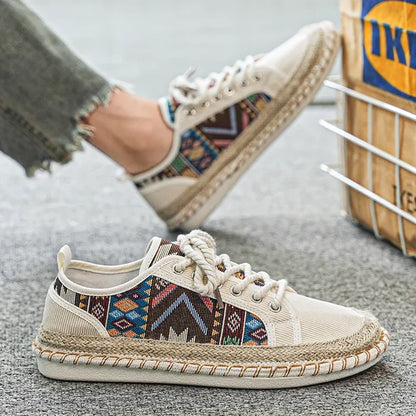 Albie Canvas Trainers