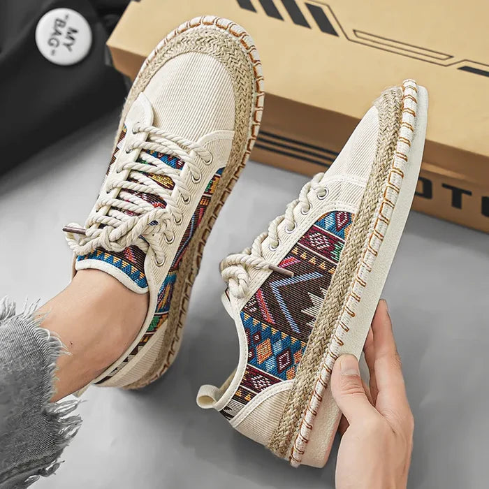 Albie Canvas Trainers