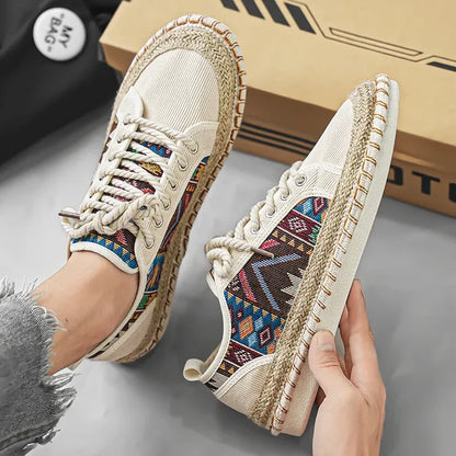 Albie Canvas Trainers