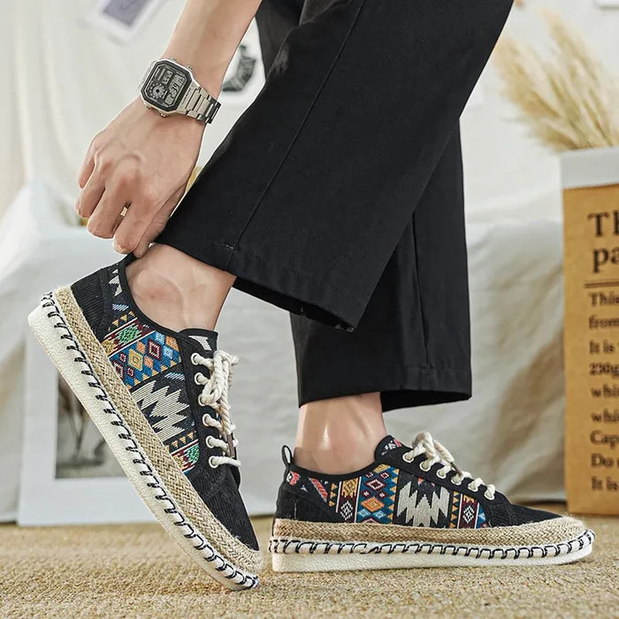 Albie Canvas Trainers