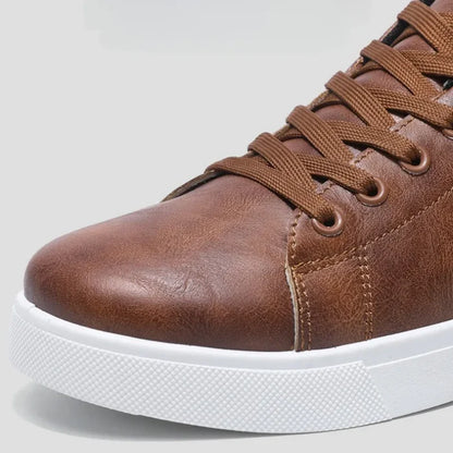 Alfred Leather Trainers